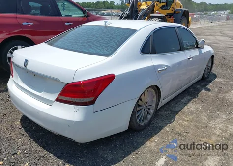2014 Hyundai Equus Ultimate из США, поврежденный, VIN KMHGH4JHXEU087162